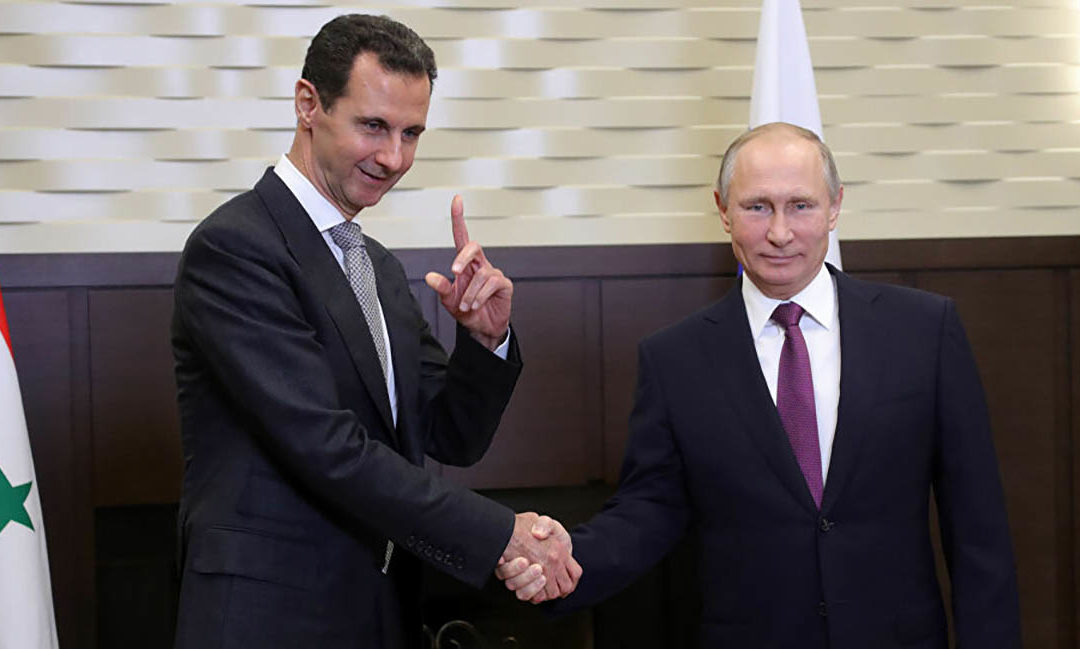 الأسد أبرق لبوتين مهنئا: نأمل أن يشهد العام الجديد مزيداً من التألق للعلاقات السورية الروسية