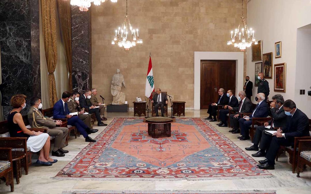 الرئيس عون: لبنان يرحب بأي دعم يقدّمه الاتحاد الأوروبي لتجاوز الظروف  الصعبة