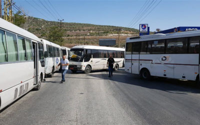 إضراب تحذيري لأصحاب حافلات نقل الركاب من حاصبيا إلى بيروت