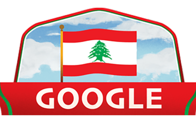 “غوغل” علم لبنان في صفحته المُخصّصة للبحث