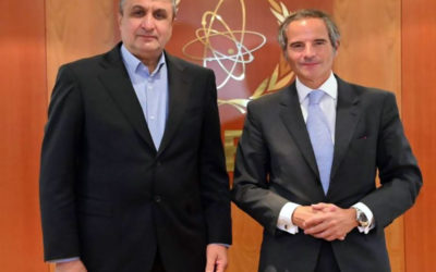 رئيس الوكالة الدولية للطاقة الذرية من طهران: نعمل بجدية لدعم الحوار مع إيران وتحقيق نتائج إيجابية