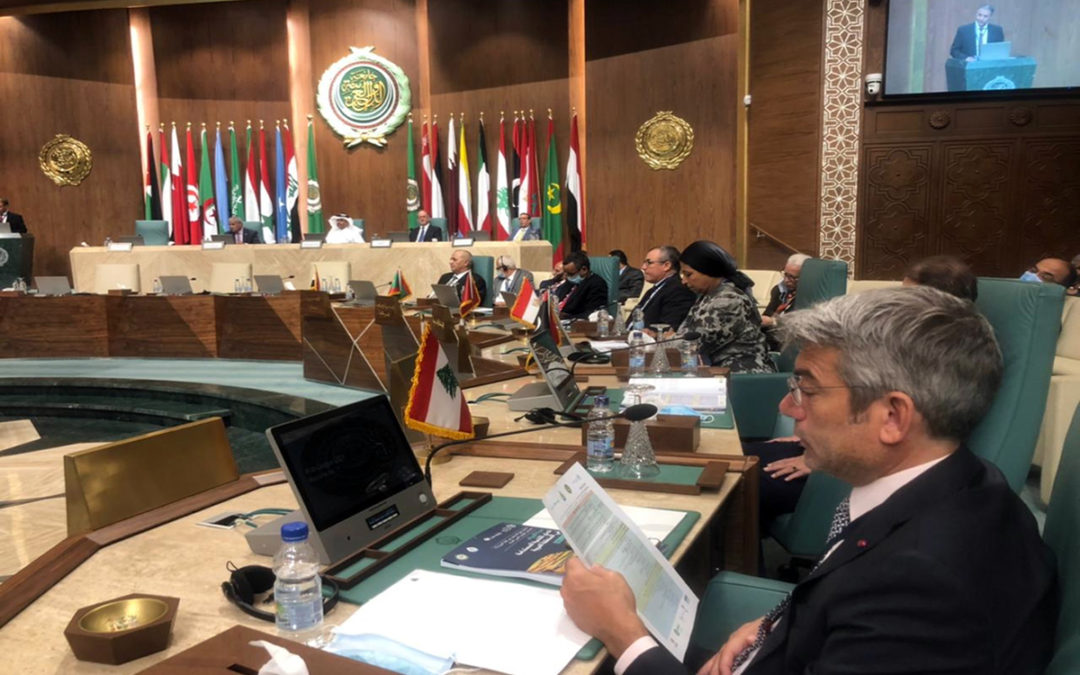 وزير الطاقة شارك في إجتماع بمقر الجامعة العربية حول ندرة المياه في المنطقة العربية