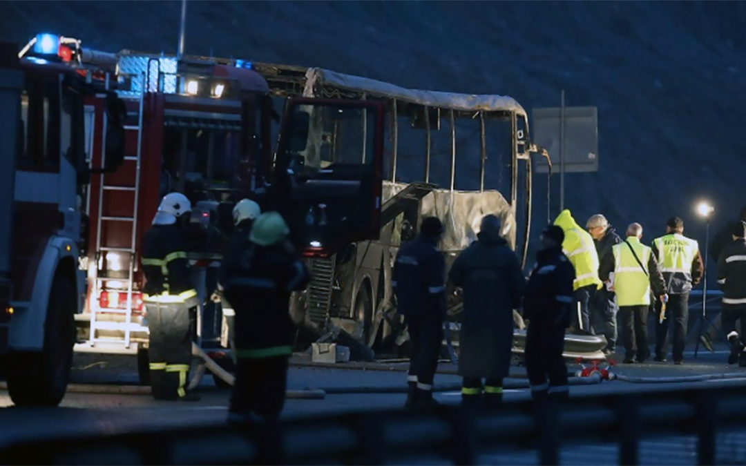 مصرع 45 شخصا في حادث حافلة في بلغاريا