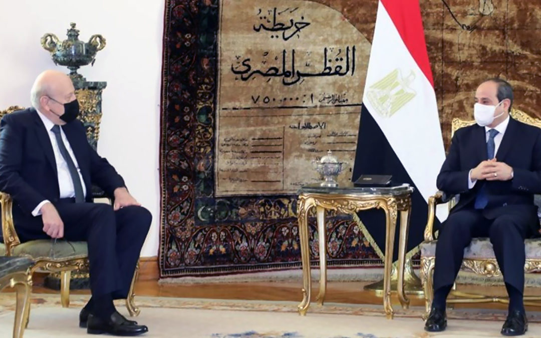ميقاتي يبحث العلاقات اللبنانية المصرية مع السيسي بحضور مدبولي في قصر الاتحادية