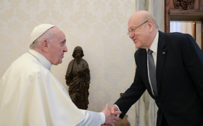 سفير لبنان لدى الفاتيكان: زيارة ميقاتي الحبر الأعظم ناجحة شكلا ومضمونا