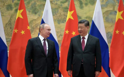 بوتين هنأ شي جين بينغ بإعادة انتخابه رئيسا للصين
