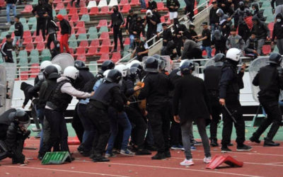 إصابة أكثر من 150 شخصا بسبب أعمال شغب عقب مباراة لكرة القدم في المغرب وتوقيف 160 مشتبها به