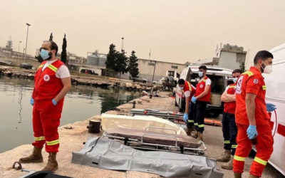 الجيش أعلن مواصلة عمليات البحث والإنقاذ التي ينفذها براً وبحراً وجواً قبالة شواطىء طرابلس