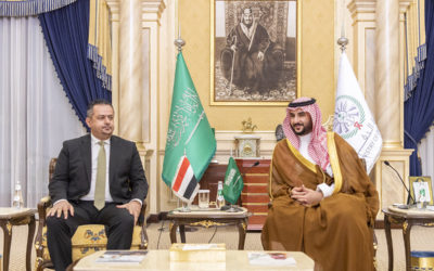 نائب وزير الدفاع السعودي التقى رئيس الوزراء اليمني: نؤكد موقفنا من الهدنة في اليمن