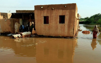 سلطات السودان: نهر الدندر وصل فيضانه مرحلة الخطر العالي وغمر أكثر من 200 قرية