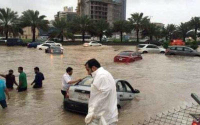 الدفاع المدني السعودي: حالتا وفاة جراء الأمطار الغزيرة