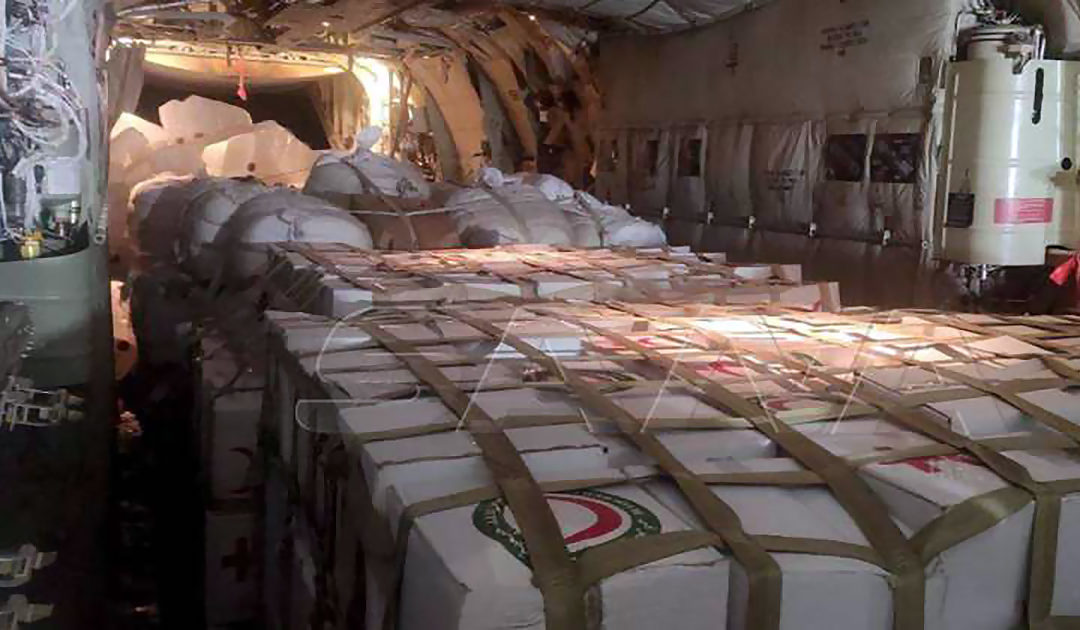 وصول طائرتين عراقيتين إلى مطار دمشق محملتين مساعدات إنسانية لمتضرري الزلزال