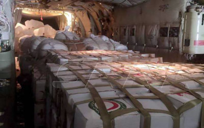 وصول طائرتين عراقيتين إلى مطار دمشق محملتين مساعدات إنسانية لمتضرري الزلزال