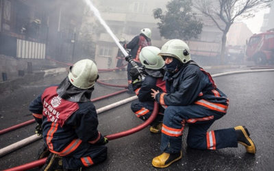 مصرع شخصين في حريق فندق في اسطنبول