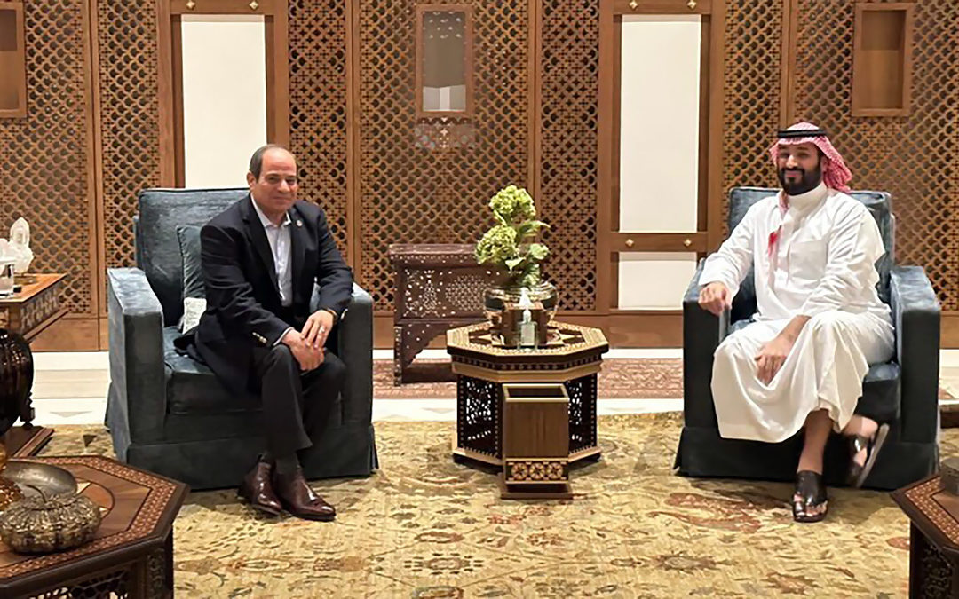 بن سلمان يلتقي السيسي على مائدة السحور بحضور رئيس جهاز المخابرات المصرية