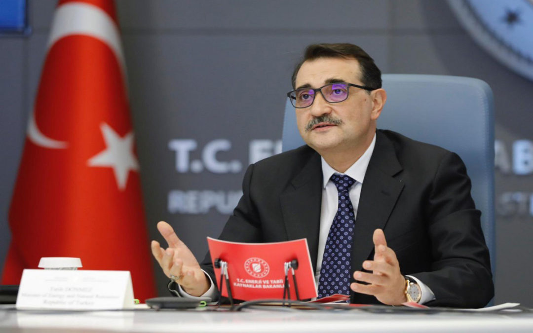 وزير الطاقة التركي: نستعد لإخراج غاز البحر الأسود إلى البر آخر أيام شهر رمضان