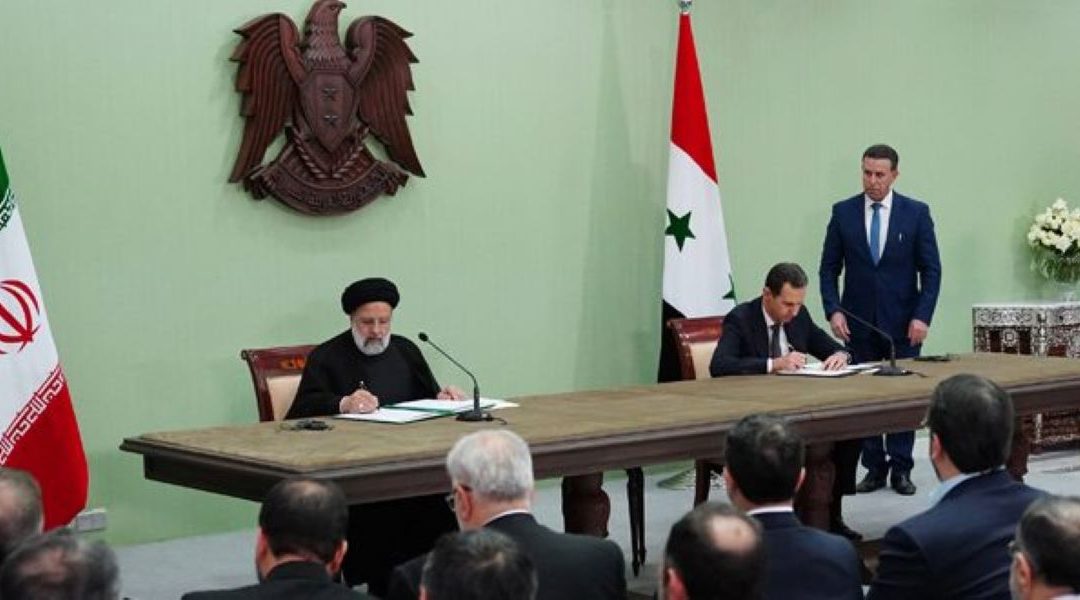 الرئيسان الأسد ورئيسي يوقعان مذكرة التفاهم لخطة التعاون الشامل الاستراتيجي طويل الأمد بين البلدين