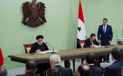 الرئيسان الأسد ورئيسي يوقعان مذكرة التفاهم لخطة التعاون الشامل الاستراتيجي طويل الأمد بين البلدين