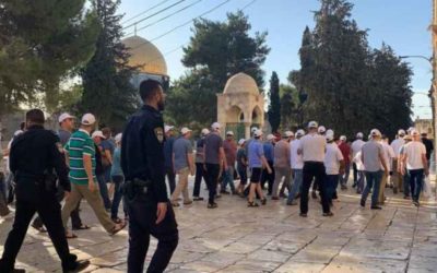 عشرات المستوطنين اقتحموا المسجد الأقصى