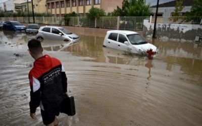 فيضانات تضرب وسط اليونان للمرة الثانية خلال شهر