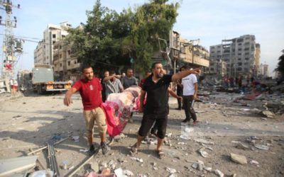 “وفا”: 21 شهيدا و79 إصابة معظمهم أطفال ونساء في قصف منازل في خان يونس