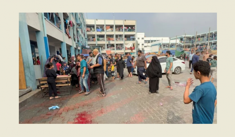 شهداء وجرحى بقصف إسرائيلي على مدرسة تؤوي نازحين جنوب قطاع غزة