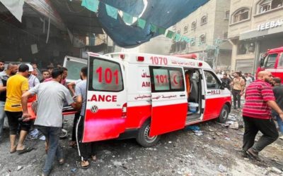 الصحة العالمية ندّدت باستهداف الاحتلال الهلال الأحمر الفلسطيني في غزة