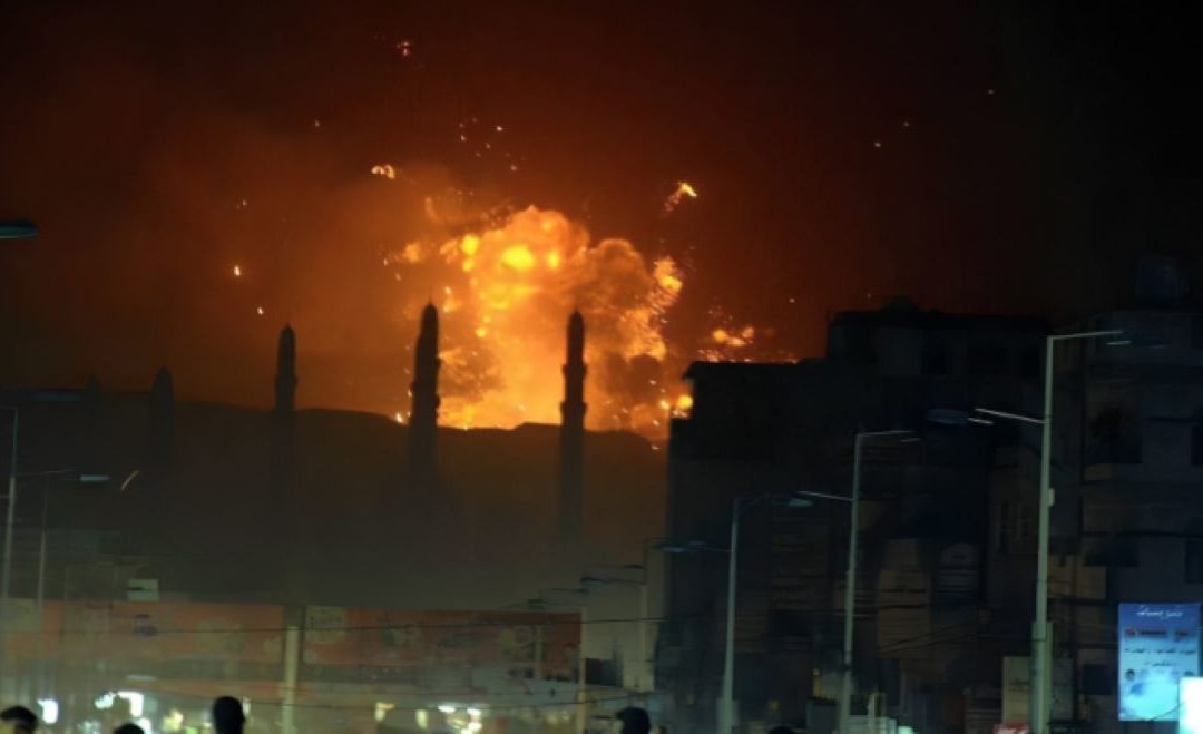 طائرات أميركية وبريطانية استهدفت محافظات يمنية عدة