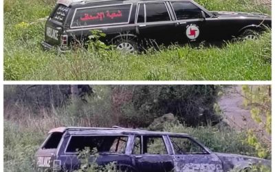 التوحيد العربي دان حرق سيارة اسعاف تابعة للحزب القومي في بيصور