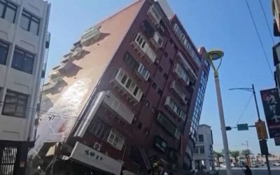 تايوان تتعرض لأقوى زلزال في 25 عاما.. أكثر من 700 جريح في زلزال تايوان بحسب حصيلة جديدة