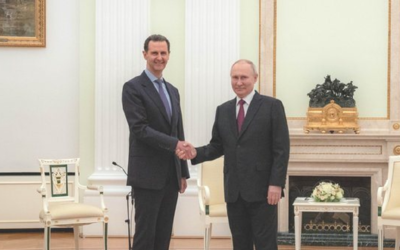 بوتين استقبل الرئيس السوري في الكرملين