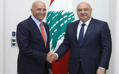 الرئيس عون سلم براك باسم الدولة اللبنانية مشروع المذكرة الشاملة لتطبيق ما تعهد به لبنان منذ اتفاق وقف الاعمال العدائية