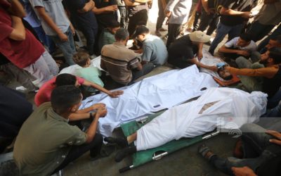 “وفا”: شهداء وجرحى في قصف ونيران الاحتلال بعدة مناطق في قطاع غزة