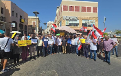اعتصام للمستأجرين القدامى في صور رفضًا لقانون الإيجارات: دعوة للعدالة وتوازن الحقوق