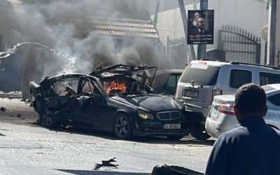 الصحة: شهيد وجرحى في الغارة الإسرائيلية على سيارة في بلدة تبنين