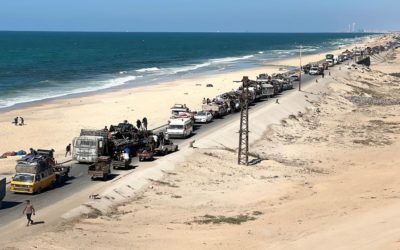 “وفا”: “العفو الدولية” تدعو إلى إلغائه: أمر التهجير القسري في مدينة غزة غير مشروع وغير إنساني
