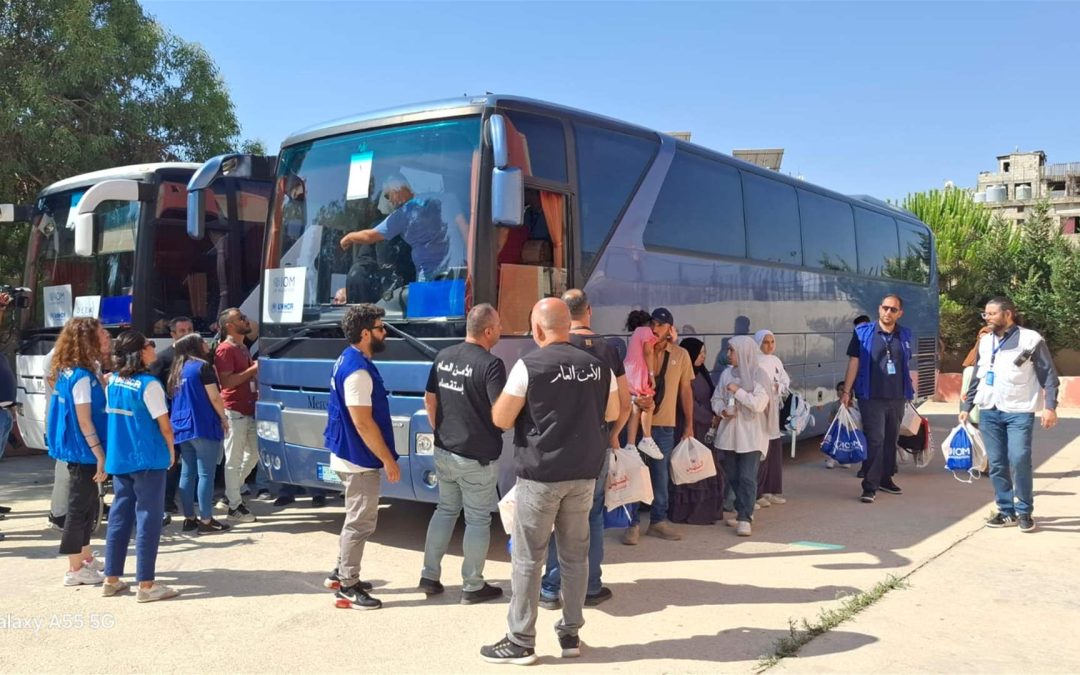 الأمن العام: المرحلة الثالثة من عودة النازحين الخميس